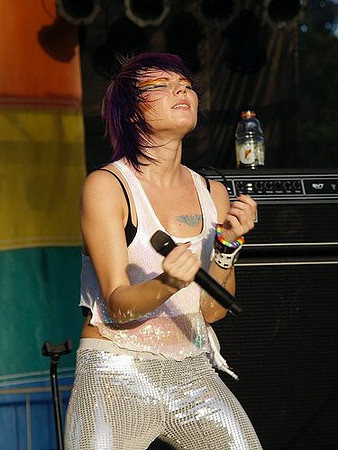 Shiny Toy Guns singer